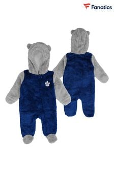 Fanatics Blue NHL Toronto Maple Leafs Game Nap Teddy Fleece Onesie Newborn (149356) | kr550