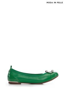 Moda In Pelle Fairy Elasticated Ballet Pumps With Trim (149923) | 130 €