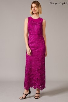 Phase Eight Pink Bessie Lace Maxi Dress (149975) | €179