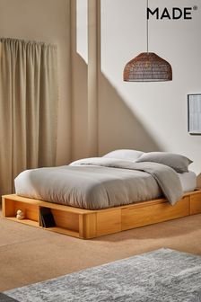 MADE.COM Oak Kano Platform Storage Bed (150361) | €756 - €1,007