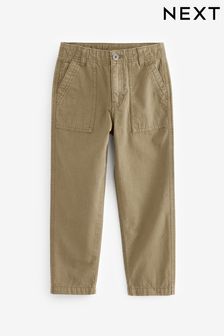 Zielony khaki - Ripstop Utility Trousers (3-16 lat) (150565) | 110 zł - 140 zł