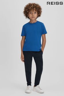 Azul lapislázuli - Camiseta con cuello redondo Bless de Reiss (150712) | 17 €