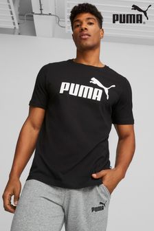 Puma Black Logo T-Shirt (150950) | kr273