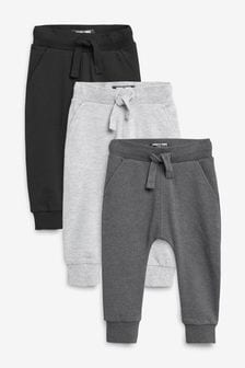 Noir et blanc - 3 Lot super skinny Pantalon de jogging (3 mois - 7 ans) (151146) | 26€ - 31€