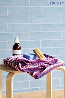 Christy Red Carnaby Stripe - 550 GSM Cotton Towel (151484) | €35 - €52