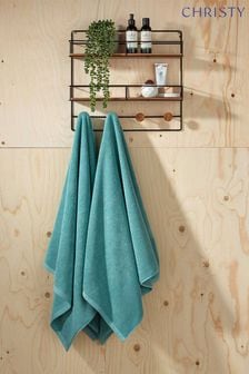 Christy Green Brixton - 600 GSM Cotton Textured Bath Towel
