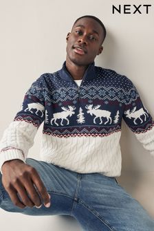 Mens patterned jumpers new arrivals