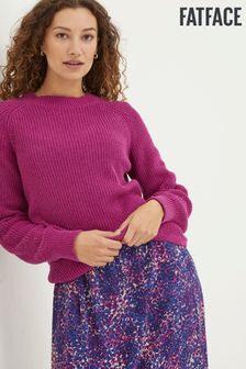 Fatface Lila Pullover aus Baumwolle (152261) | 40 €