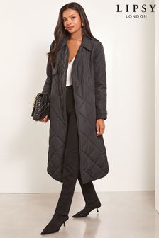 Black Plain Evening Coats Next Oman