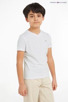 Tommy Hilfiger Basic-T-Shirt mit V-Ausschnitt für Jungen (152466) | 25 € - 28 €
