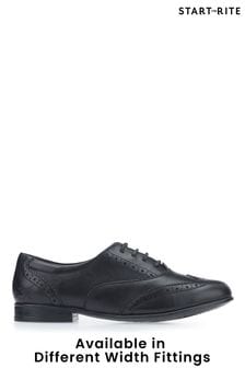 Start-Rite Brogue Black Leather Smart School Shoes F & G Fit (153015) | 75 €