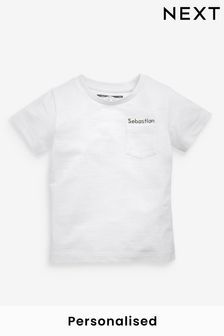 Personalised Short Sleeve T-Shirt (3mths-7yrs) (153272) | KRW13,900 - KRW18,100