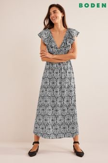 Трикотажное платье макси с завязкой на спине Boden (153597) | €70