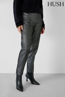Pantalones pitillo metalizados Hazel de Hush (153639) | 168 €