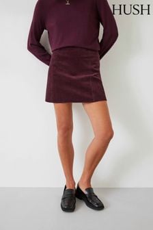 Hush Purple Rylee Cord Mini Skirt (153644) | €32