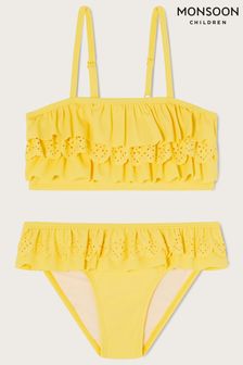 Monsoon Yellow Laser Cut Bikini Set (154563) | 108 zł - 132 zł
