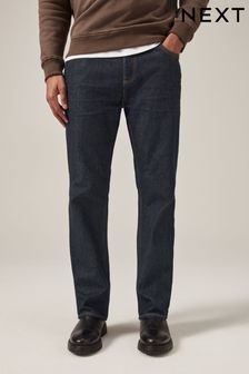 כחול כהה - גזרה מתרחבת - ג'ינס כותנה (154955) | ‏57 ₪