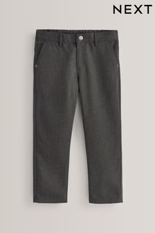 Szary - Szkolne spodnie dżinsowe (3-17 lat) (155063) | 55 zł - 97 zł