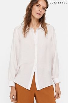 Cortefiel White Fluid Shirt (155366) | 34 €