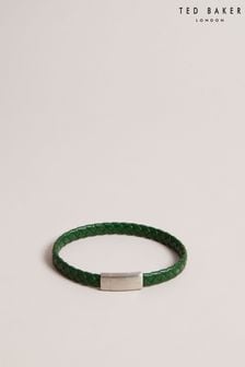 Ted Baker Bradly Green Woven Bracelet (156327) | $88
