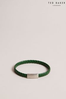 Ted Baker Bradly Green Woven Bracelet