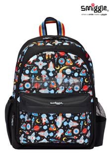 Smiggle Black Lets Play Junior ID Backpack (156330) | €44