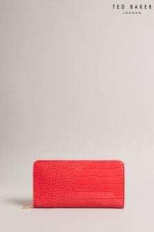 Ted Baker Large Valenne Croc Effect Purse (156541) | 477 LEI