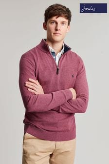 Joules Viola - Hillside - Maglia Collo a imbuto con zip a 1/4 (156705) | €78