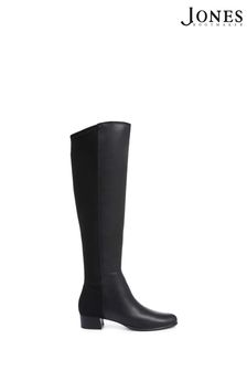 Jones Bootmaker Black Brescia Leather Ladies Knee Boots (158821) | 222 €