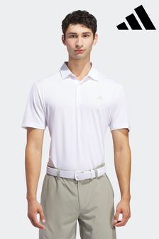 Weiß - Adidas Golf Ultimate365 Solid Polo Shirt (159041) | 62 €