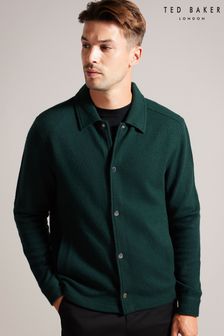 Зеленая шерстяная куртка на пуговицах Ted Baker Eason (159108) | €94