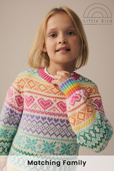 Jumpers Purple Print Long Sleeve Knitwear Next Oman