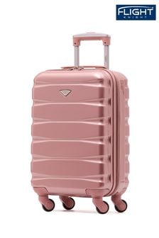 Or rose brillant - Valise cabine Flight Knight Abs Easyjet size à coque rigide (159795) | €59