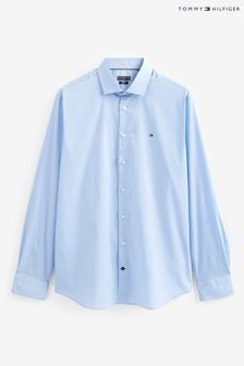 Синяя рубашка из поплина Tommy Hilfiger Flex (159799) | €53