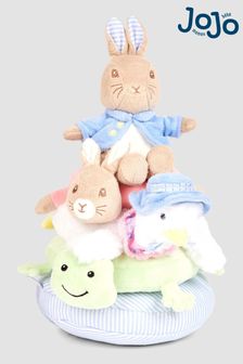 JoJo Maman Bébé Peter Rabbit & Friends Plush Stacker (160154) | €39
