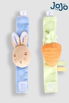 JoJo Maman Bébé Peter Rabbit Wrist Rattles (160165) | €17