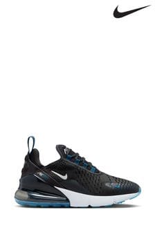 Nike Grey/Navy Air Max 270 Youth Trainers (160468) | €129