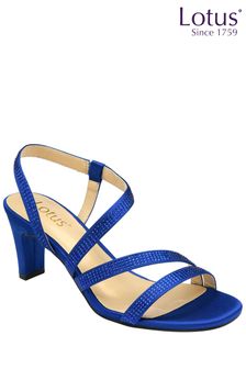 Lotus Blue Slip On Strappy Sandals (160969) | 100 €