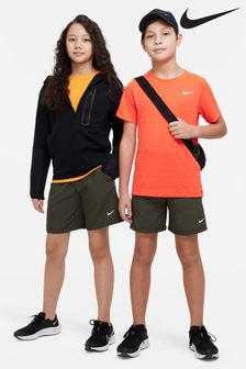 Zielony - Nike Dri-fit Multi + Training Shorts (161589) | 115 zł