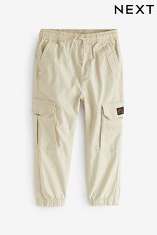 Ecru Cargo Trousers (3-16yrs) (161960) | HK$140 - HK$183