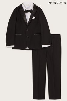 Monsoon Benjamin Black Tuxedo Suit Set (162080) | 144 € - 173 €
