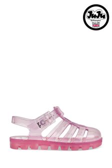 Juju Kids Pink Nino Translucent Jelly Sandals (162170) | €12.50