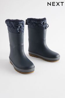 Navy/Blue Cuff Wellies (162862) | HK$140 - HK$175