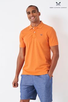 Crew Clothing Company Orange Cotton Classic Polo Shirt (163294) | €25