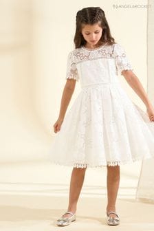 Angel & Rocket White Lace Mavea Dress (163417) | AED476 - AED536