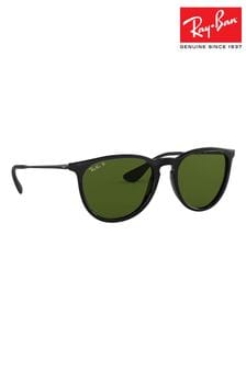 Черный - Солнцезащитные очки с поляризованными стеклами Ray-Ban Erika (163456) | €209