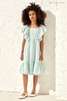 綠色 - Angel & Rocket Sara Broderie Dress (163515) | NT$1,490 - NT$1,680