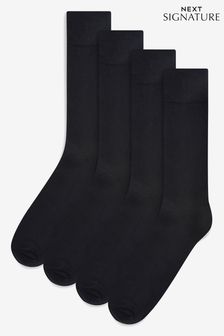 Black Bamboo 4 Pack Signature Socks (163525) | KRW17,900