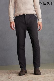 Black Premium Print Chino Trousers (163544) | €21
