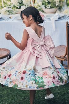 Angel & Rocket Pink Elisa Bow Back Dress (163577) | OMR34 - OMR38